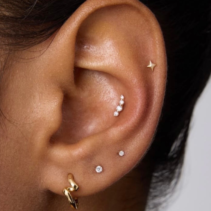 Advanced Ear Piercing at Bare Studio in Cedar Park, TX