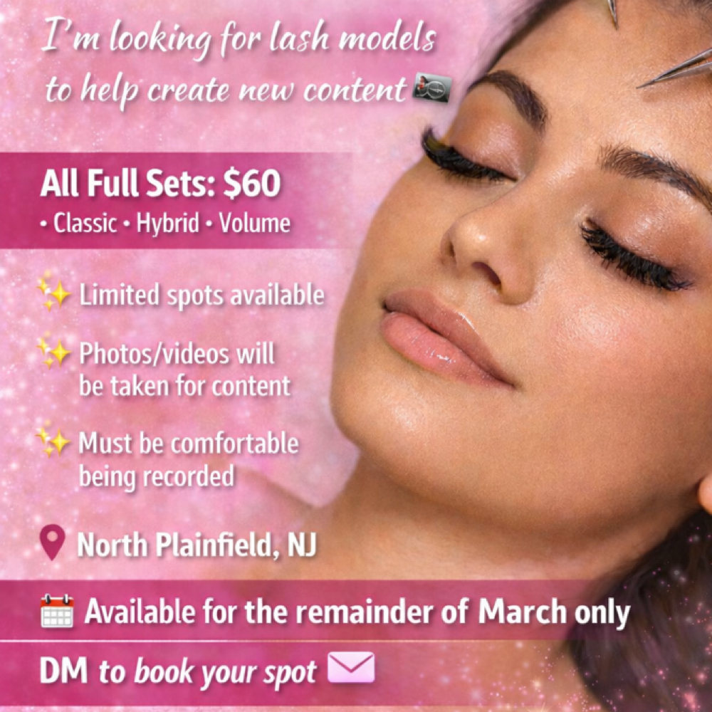 Lash Full Set Special For March at LeMaeBeautyLab in North Plainfield, NJ