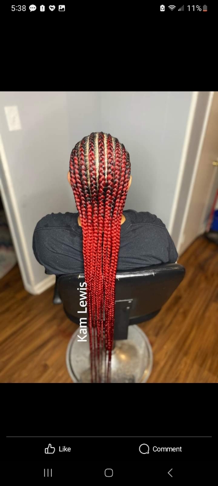 10 Feed-In Braids