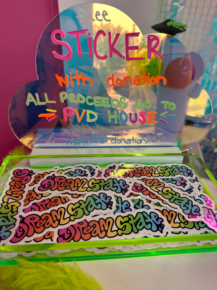 PVD House Donation Sticker