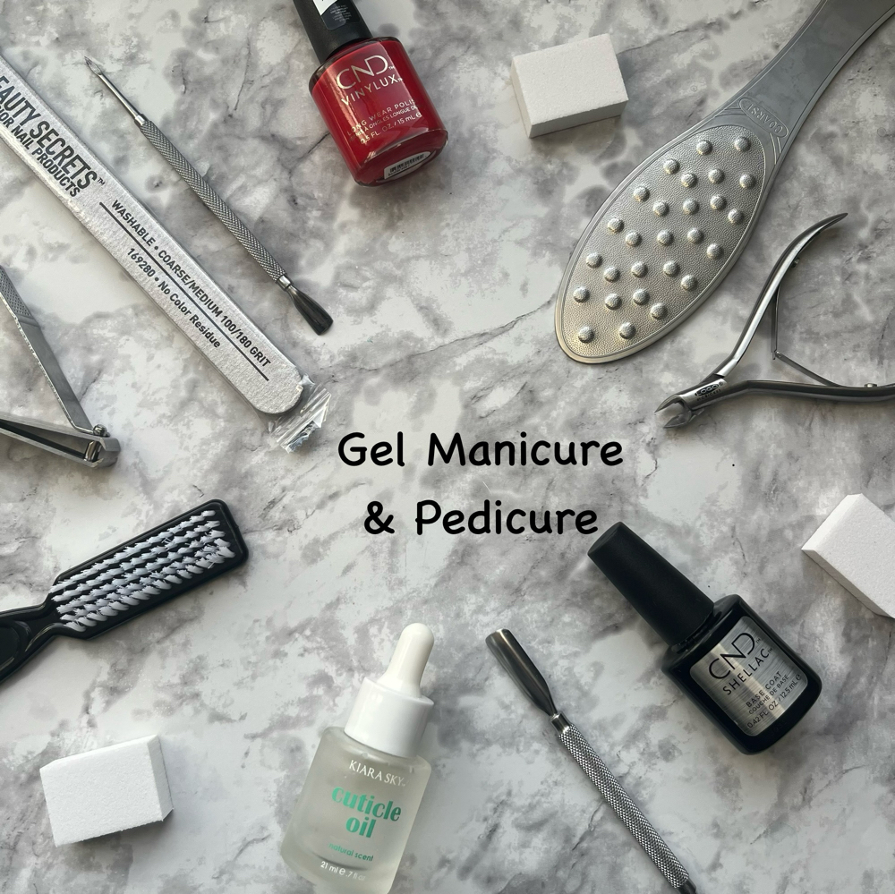 Gel Mani & Regular Pedi at Simply Nails by Ally in sylvania, OH