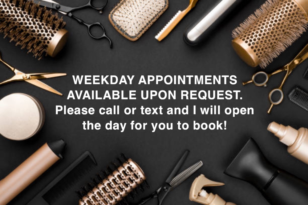 WEEKDAY FORMAL APPOINTMENTS at The Mane Space LLC in Dearborn, MI