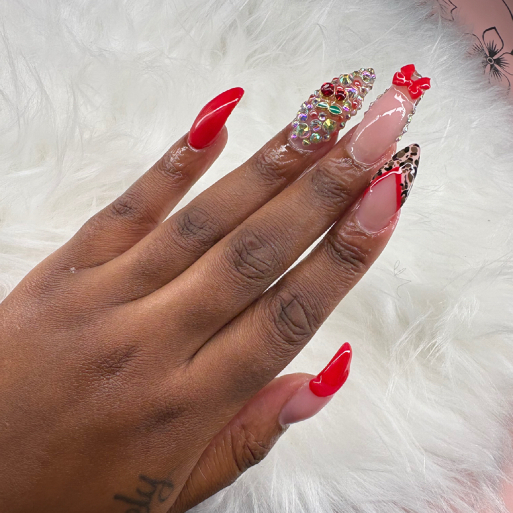 Acrygel Full Set ( Medium/long) at Elysian Glo in Brooklyn, NY