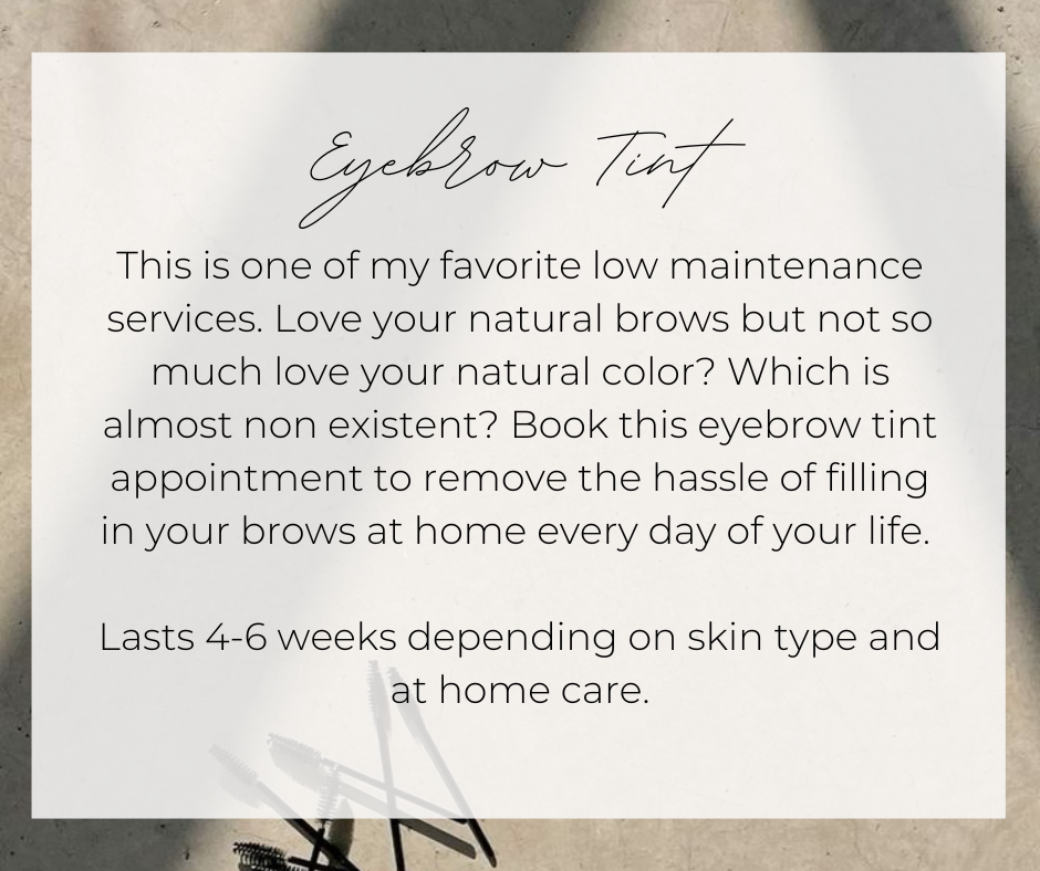 Brow Tint