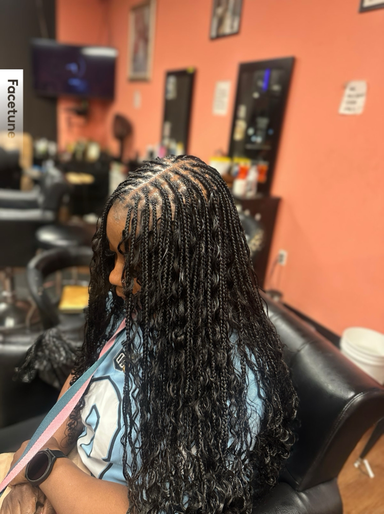 Small Boho Knotless