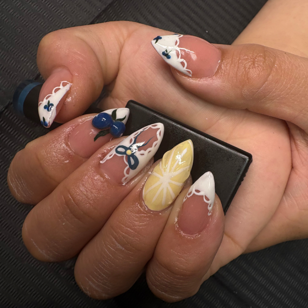 Level 3 Acrylic Fill at Chemically Dependent Salon in Redmond, OR
