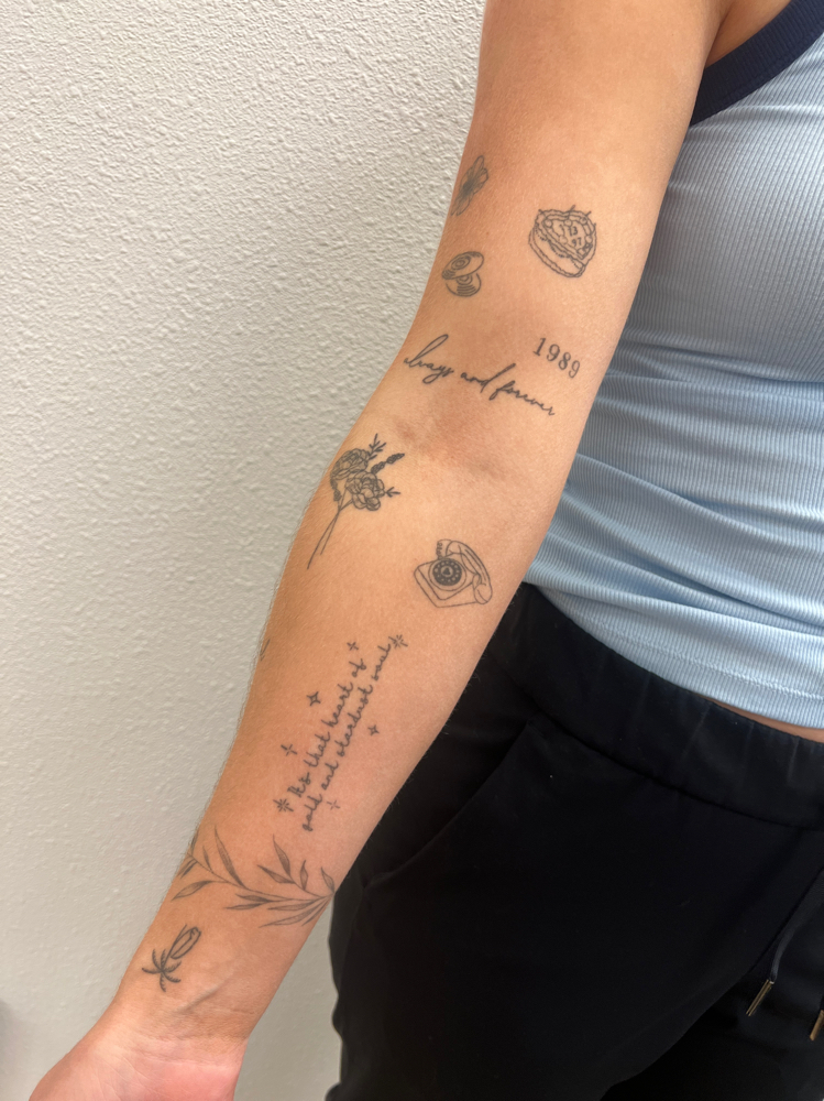 Multiple Tattoos