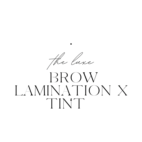 Brow Lamination x Tint