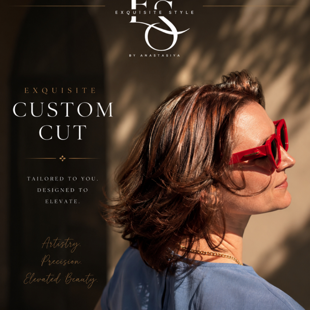 Exquisite Signature Cut at Exquisite Style By Anastasiya in Carefree, AZ