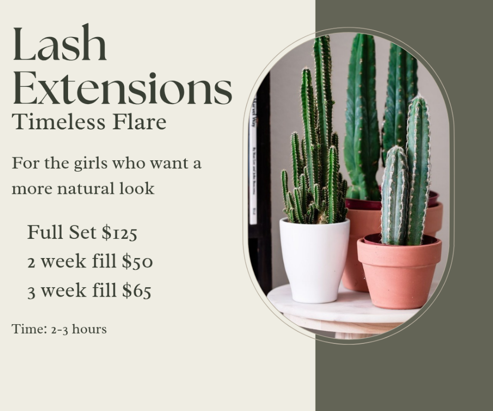 Timeless Flare Lash Extensions