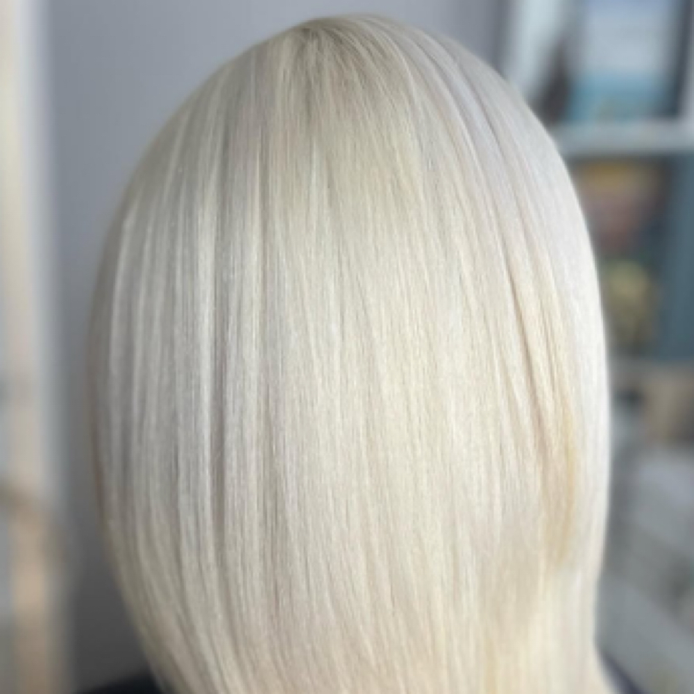 Solid Blonde Retouch at Hair by Hannah Fullerton in Marietta, OH