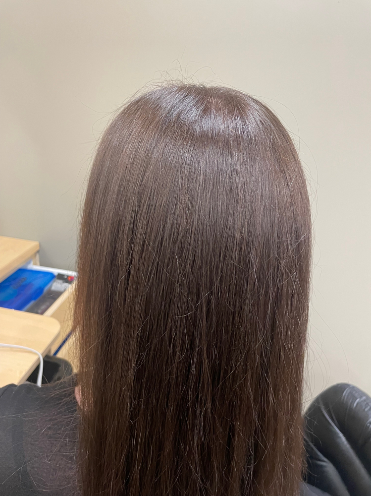 All Over Hair Color And Haircut