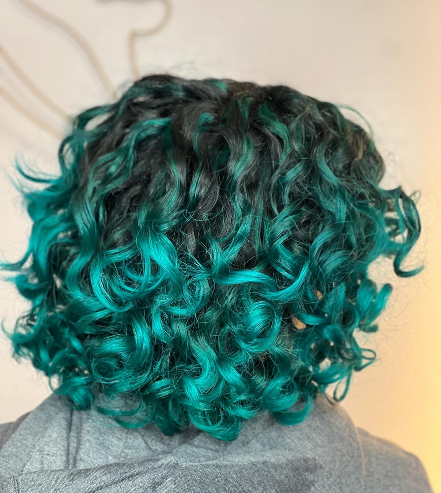 Curly Cut And Lightning Package