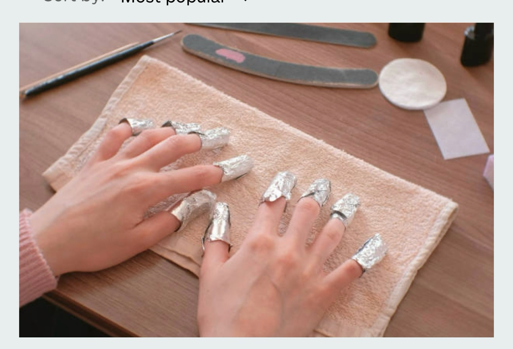 GEL REMOVAL MANICURE