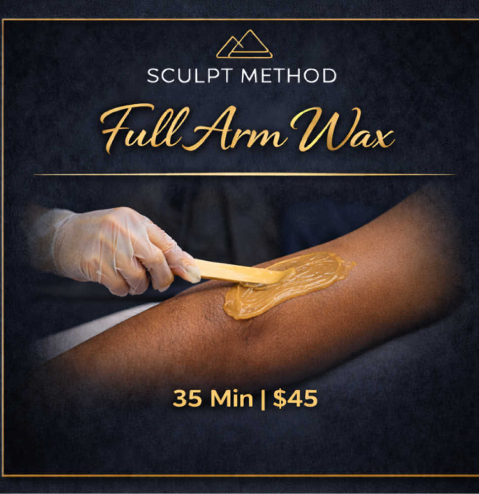 Full Arm Wax at Sculpt Method by Apex Studios in Rock Hill, SC