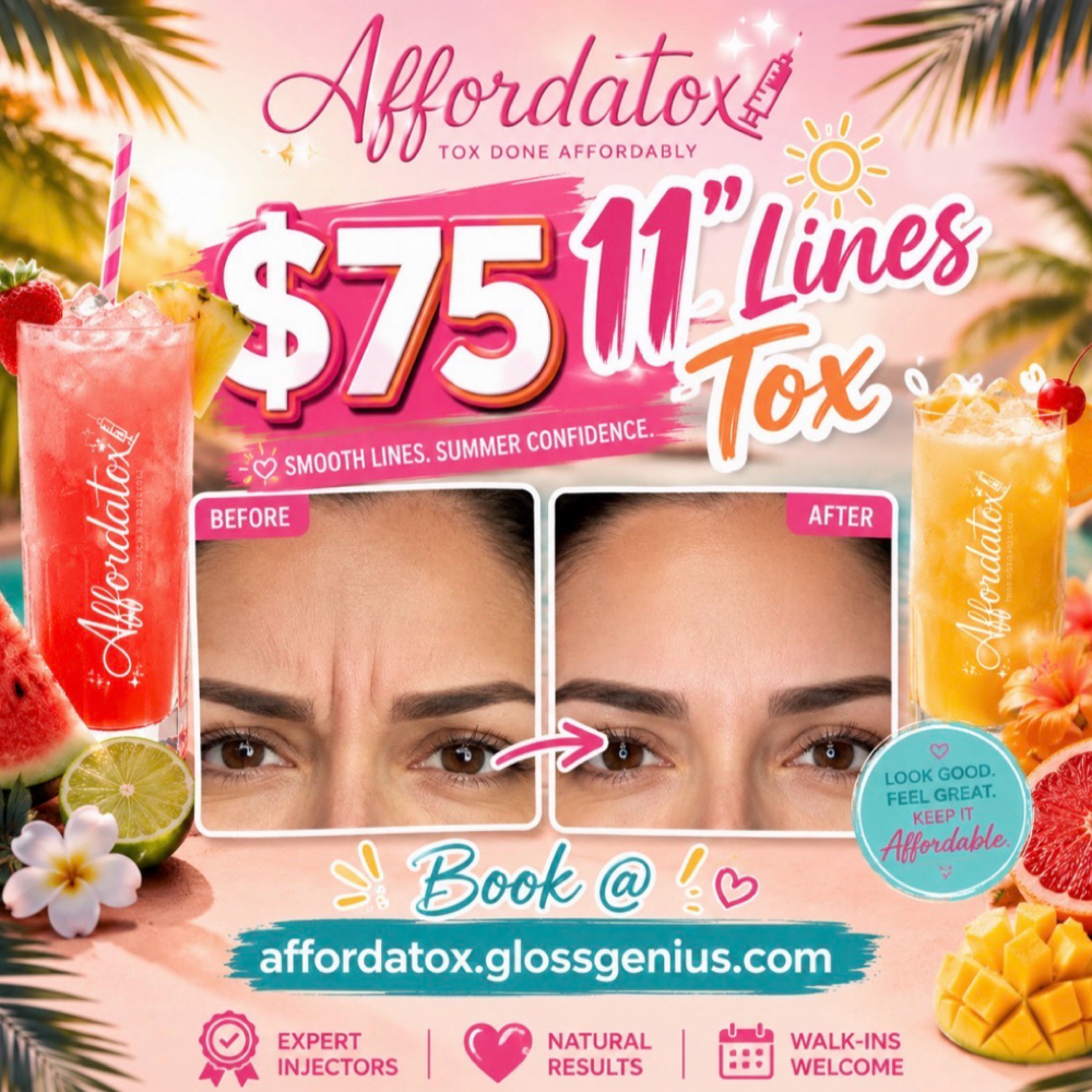 “11” Lines (Mid Brow) Tox at Affordatox in Middlesboro, KY