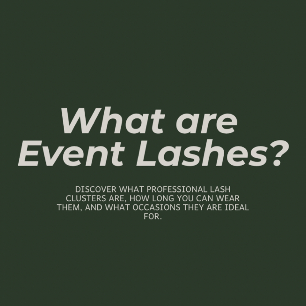 What are Event Lashes? at Envious Esthetics in Hays, KS
