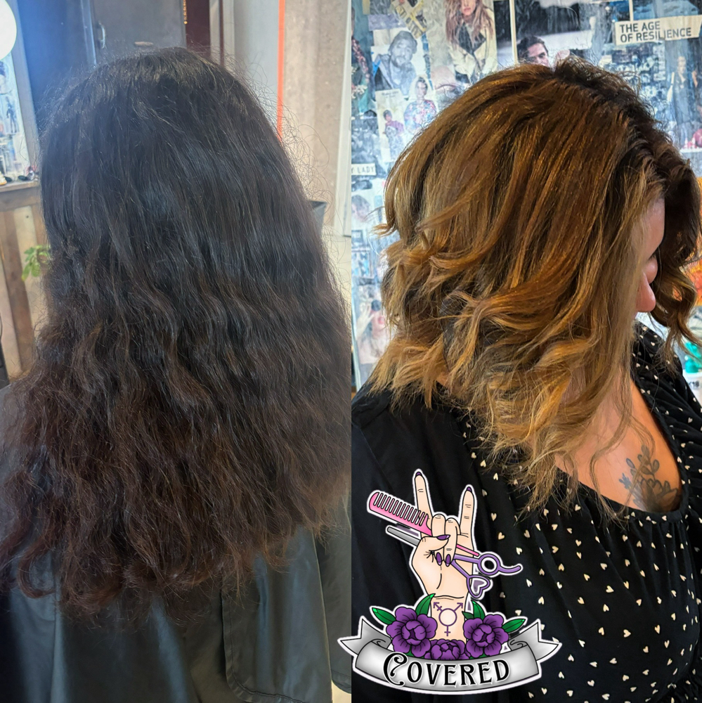 Ombre/Balayage at Covered Salon in Columbus, OH