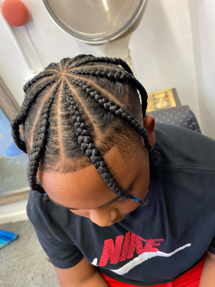 Braids 1/2 Crown