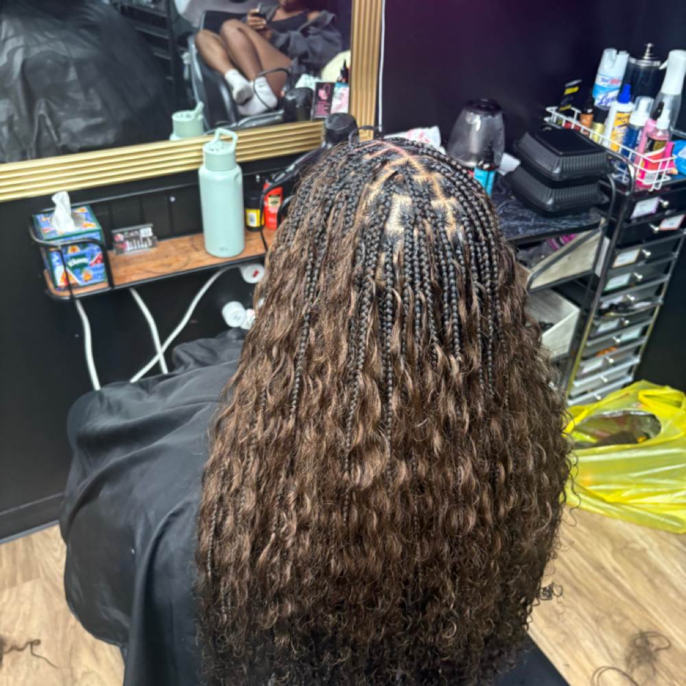 Bora Bora Knotless at Hair by sani in Sacramento, CA