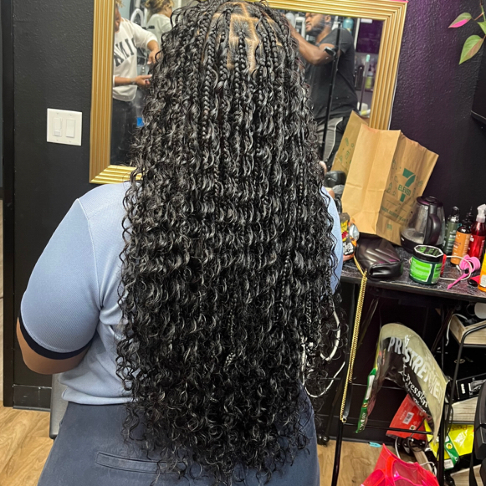Bora Bora Knotless at Hair by sani in Sacramento, CA
