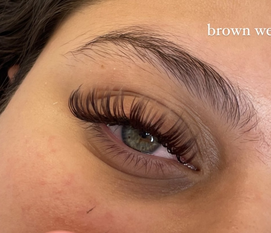 Wet lash set