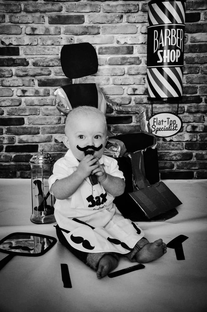 Baby Haircut at The Blue Angel Suite • Styled by Miranda in Waupaca, WI