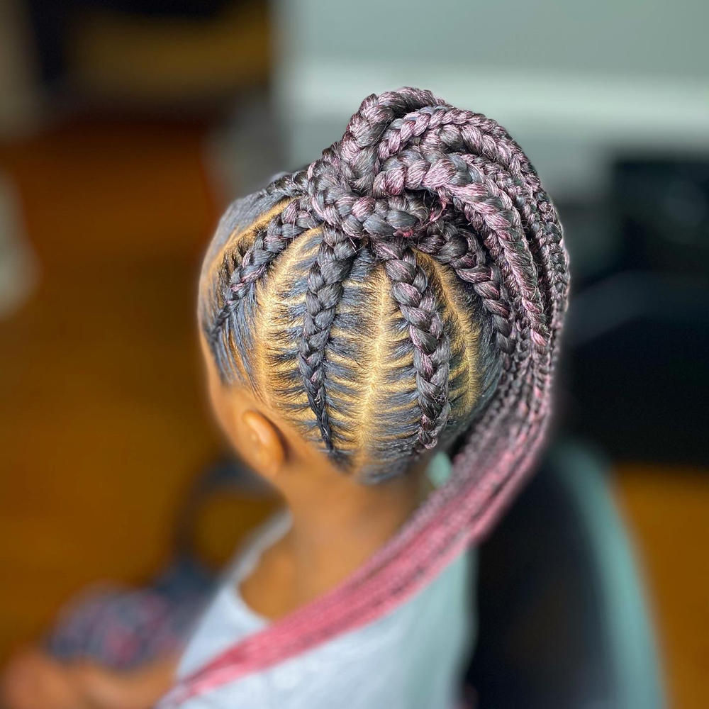 7-12 FEED IN BRAIDS at Amani Carter Glam Studio in Midlothian, VA