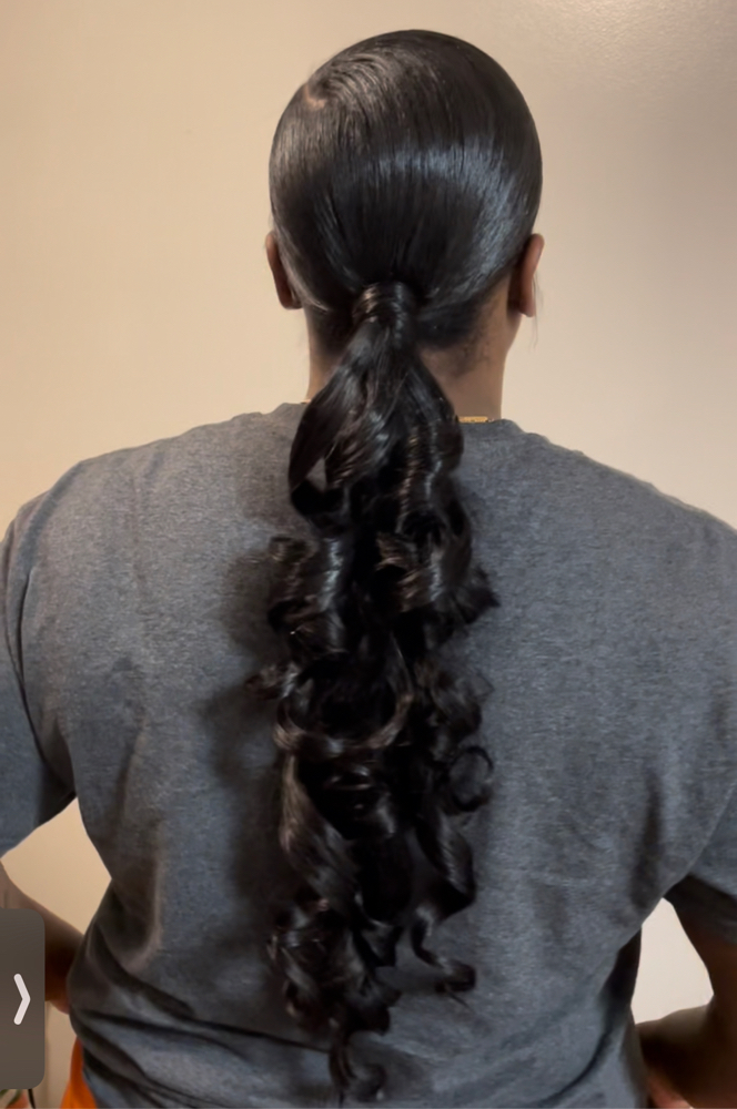 Extented Ponytail at Mocha Vee Slaypoppin ‘ in Maxton, NC
