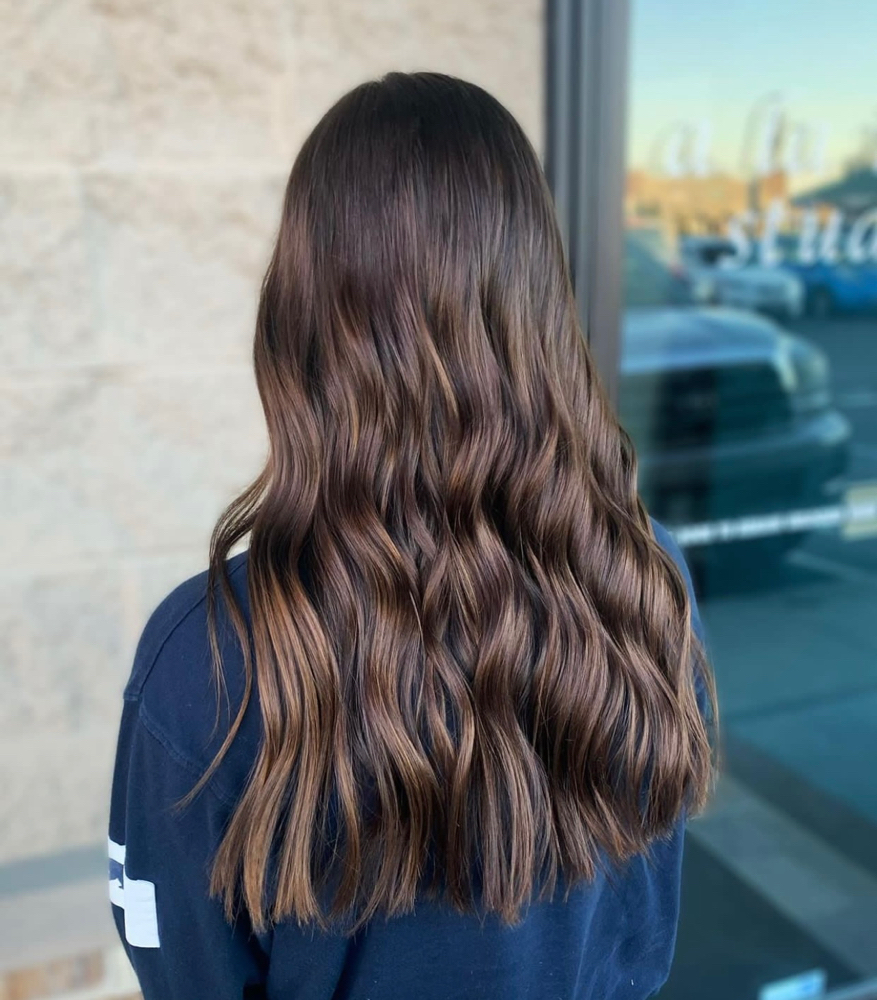Balayage With Base Color