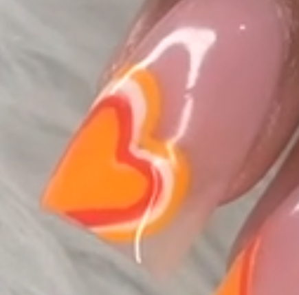 Design- Webs, Drips, And Hearts at NailsbyAlani in Marion, IN
