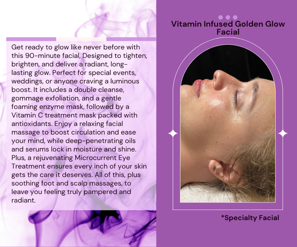 Vitamin Infused Golden Glow Facial