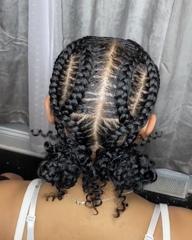 Crisscross Stitched Bun at Lionized in Garfield Heights, OH