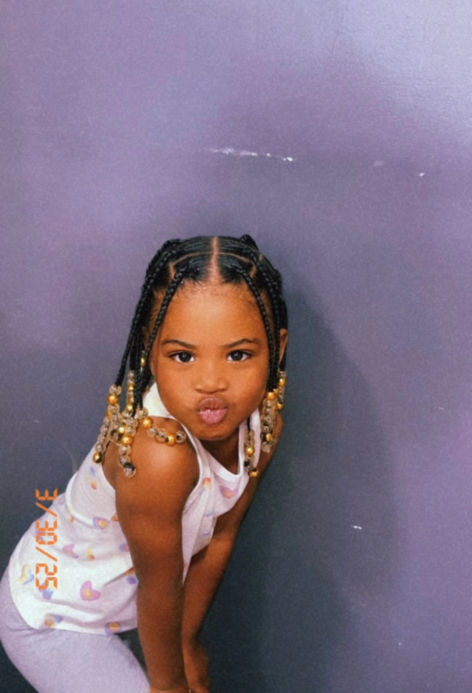 Toddler Knotless Braids