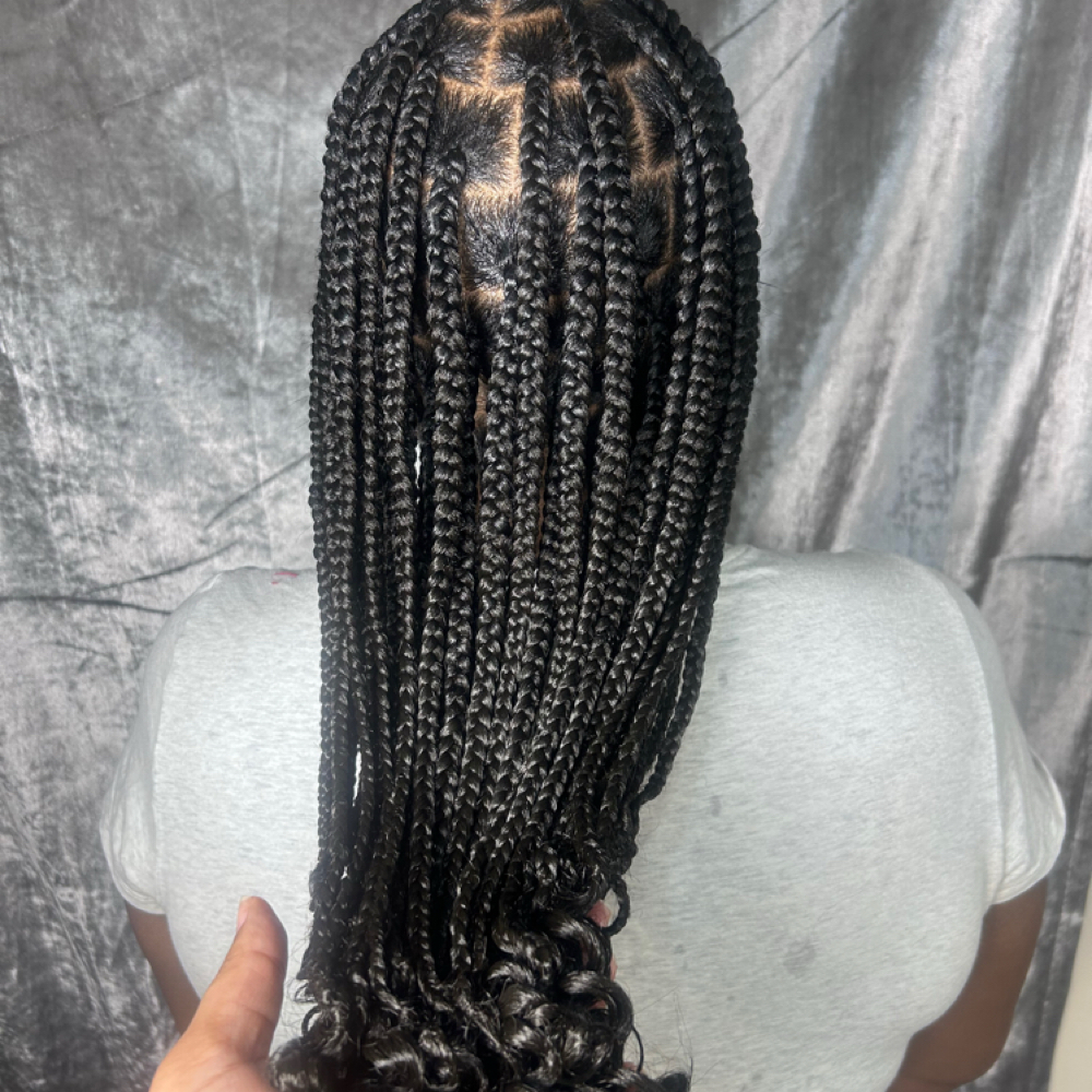 Knotless Braids at Tyra’s Braids & Co. in Kenosha, WI