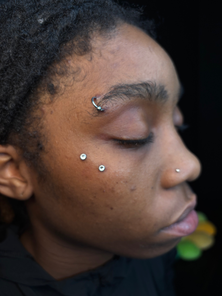 Anti-eyebrow at Piercingtings in Jacksonville, FL