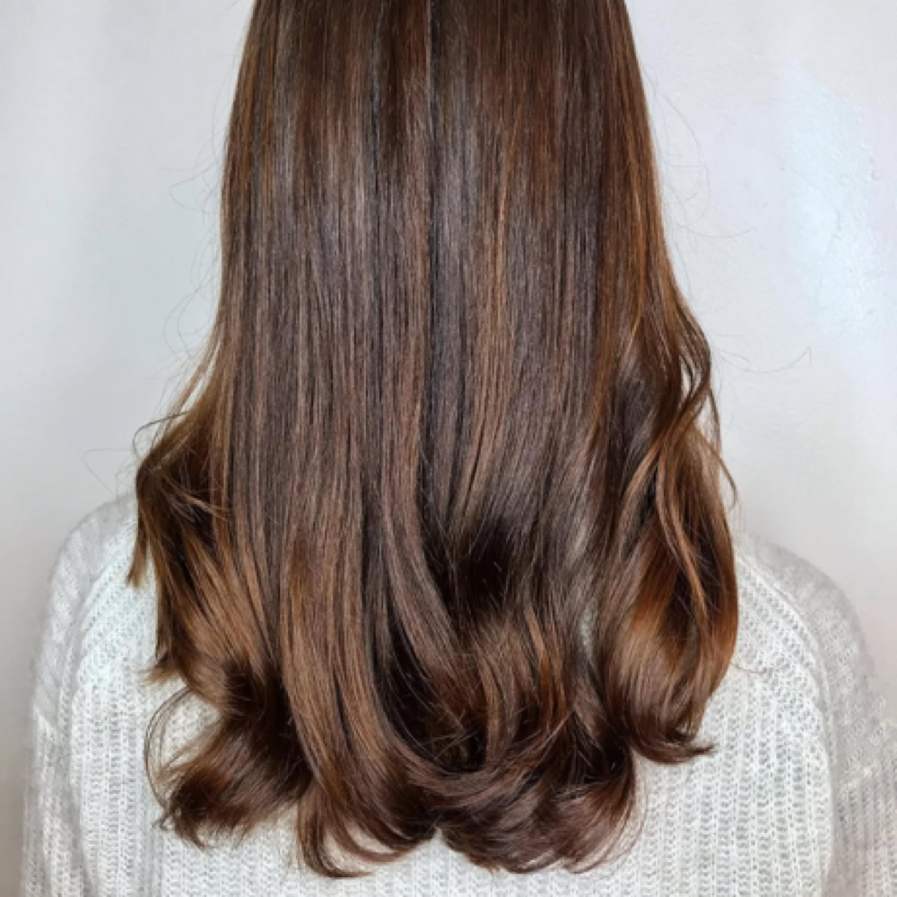 Hair gloss treatment