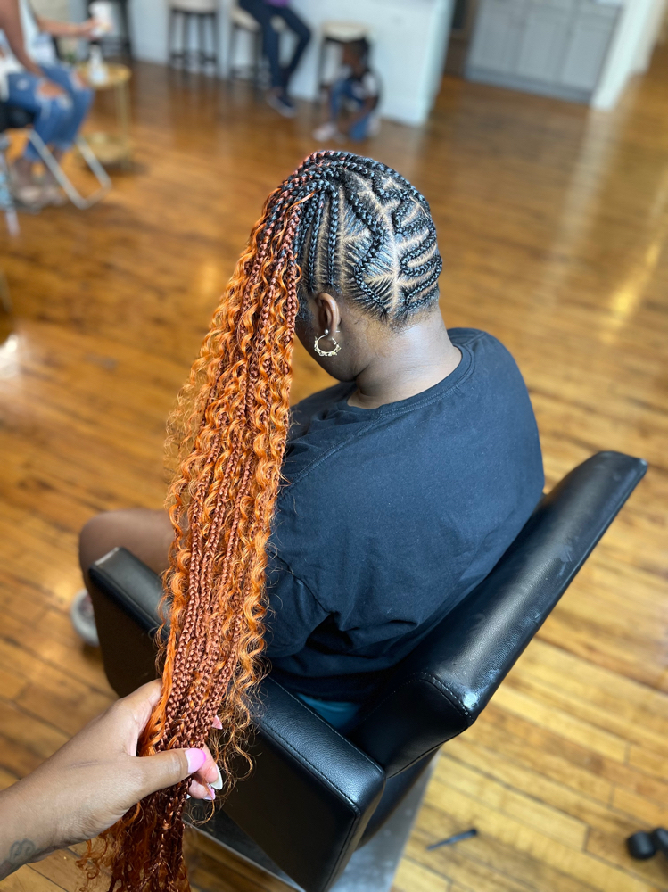 Liv’s Free Styled Genie Ponytail