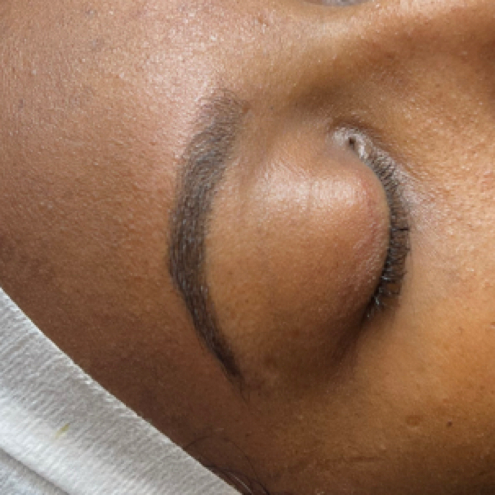 Eyebrow tinting at The Bikini Bar By WaWa in Lagrange, GA