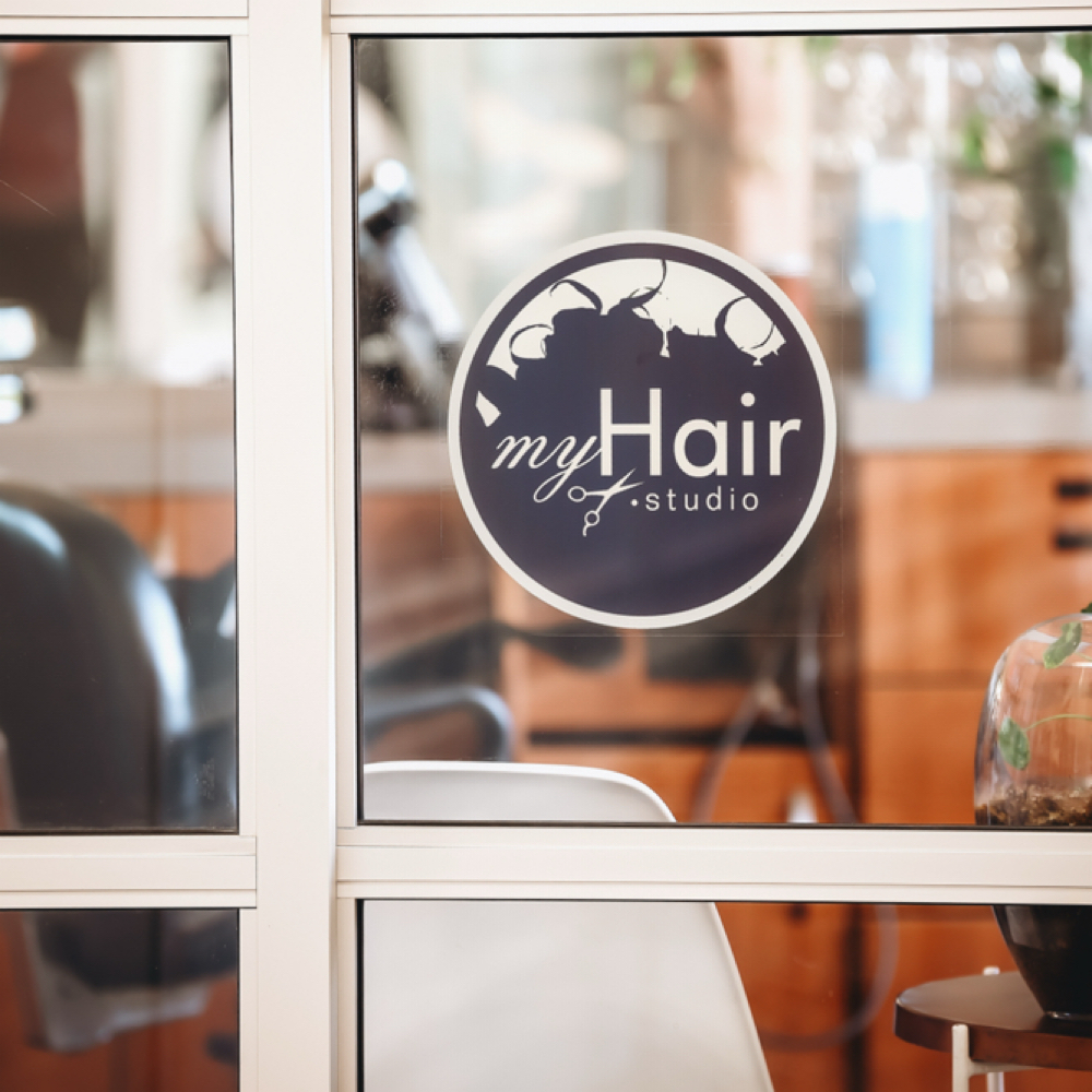 Color, Partial Highlight and Cut at MyHair Studio in Woodbury, MN
