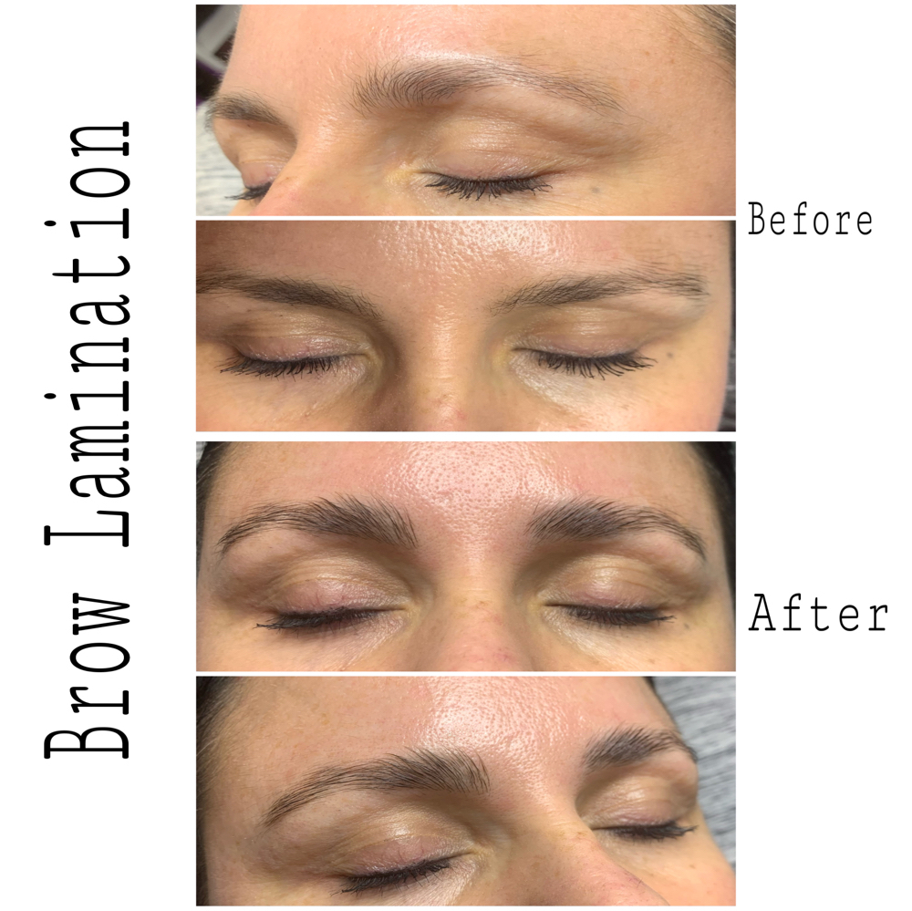 Brow Lamination & Tint