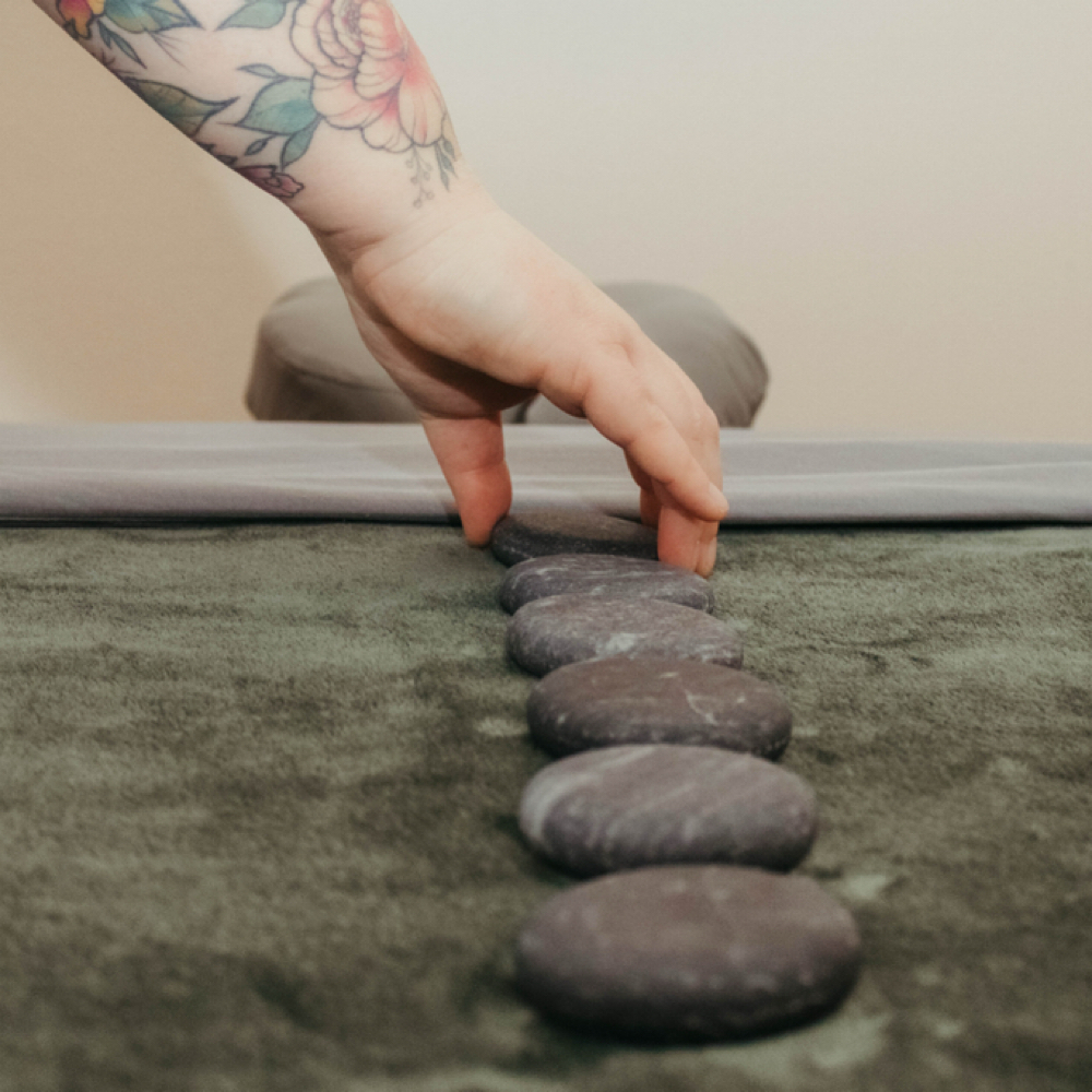 75 Minute Massage With Hot Stone MG at Skin Deep Salon and Spa in IA, IA