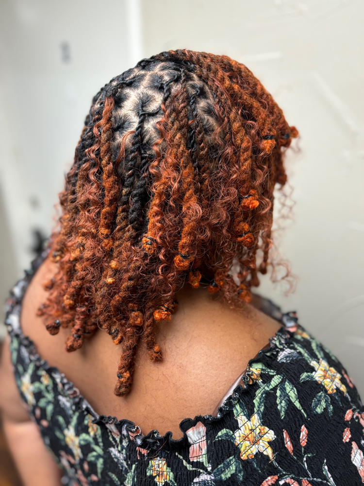 Boho With Locs Shoulder Length