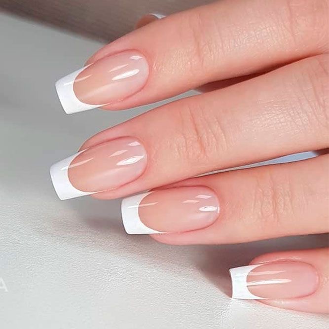 Add French Tip Nail Design