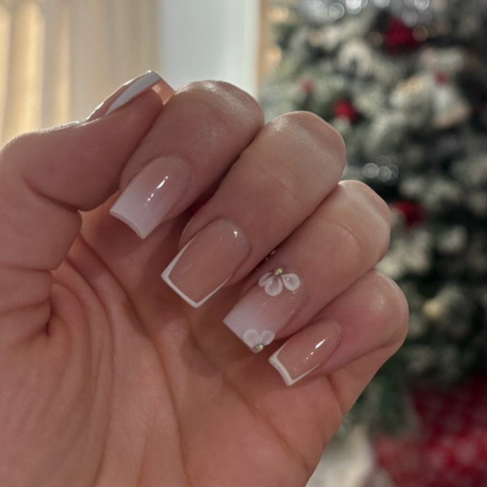 Short Acrylic Set at LOVE YOURZ BEAUTY & COSMETICS in Odessa, TX