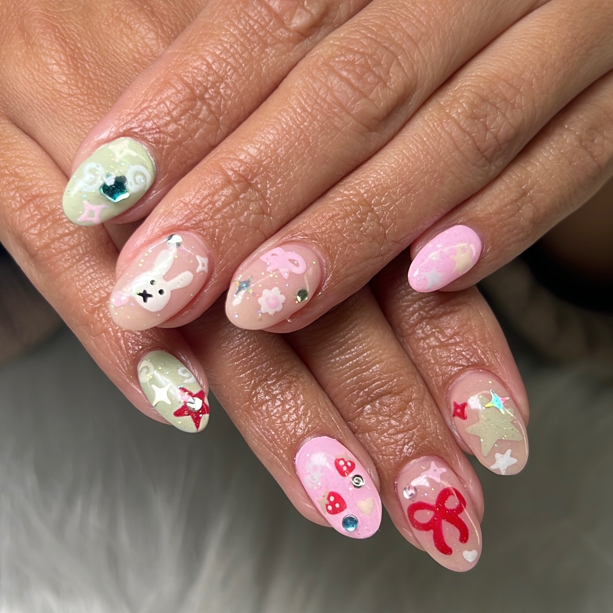 Gel Manicure at Avenged The Nail in Miami, FL