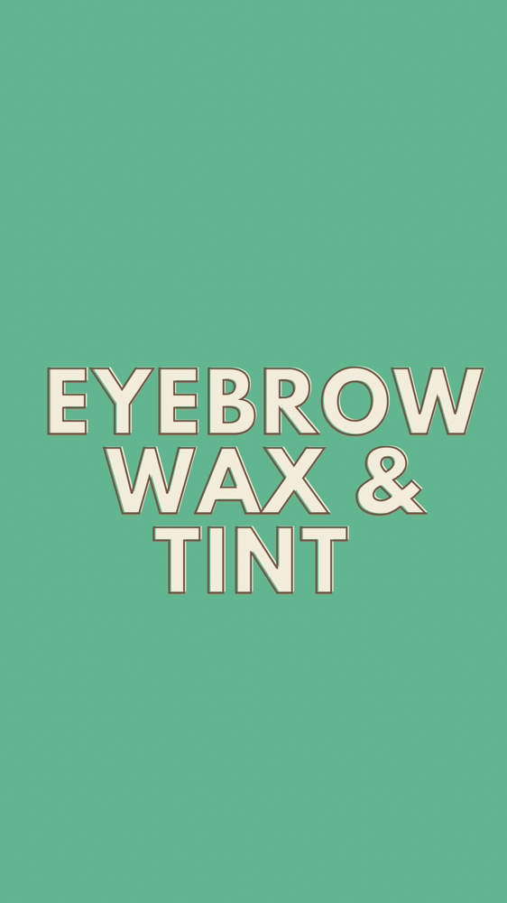 Eyebrow Wax & Tint