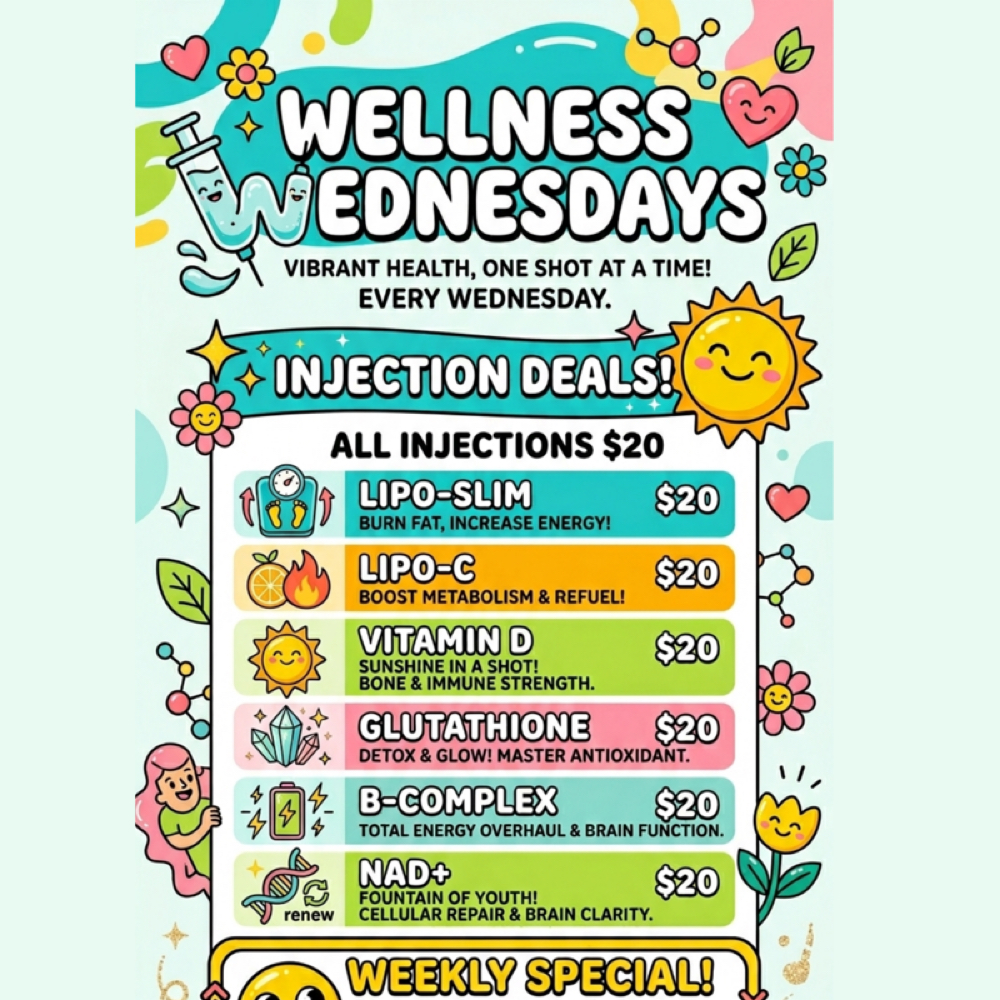 Wellness Wednsday Injection at VitaFuel by Claudia in Corpus Christi, TX