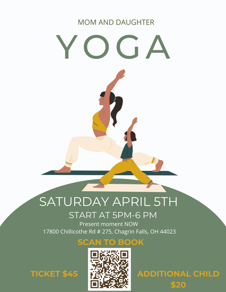 Mom & Daughter Yoga Class 1 Hour