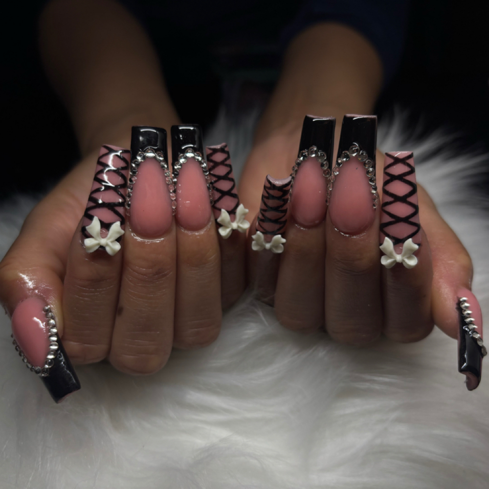 Rhinestone Art at Nails By Jailin Alyssa in Maple Heights, OH